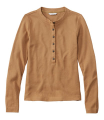 Women's Signature Premium Thermal Tops, Long-Sleeve Henley Shirt | L.L.Bean sale