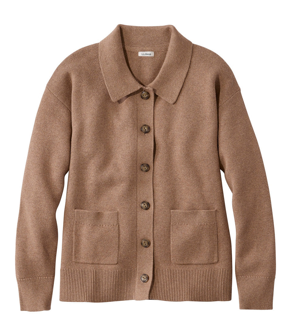 Women's Wicked Soft Cotton/Cashmere Cardigan | L.L.Bean online