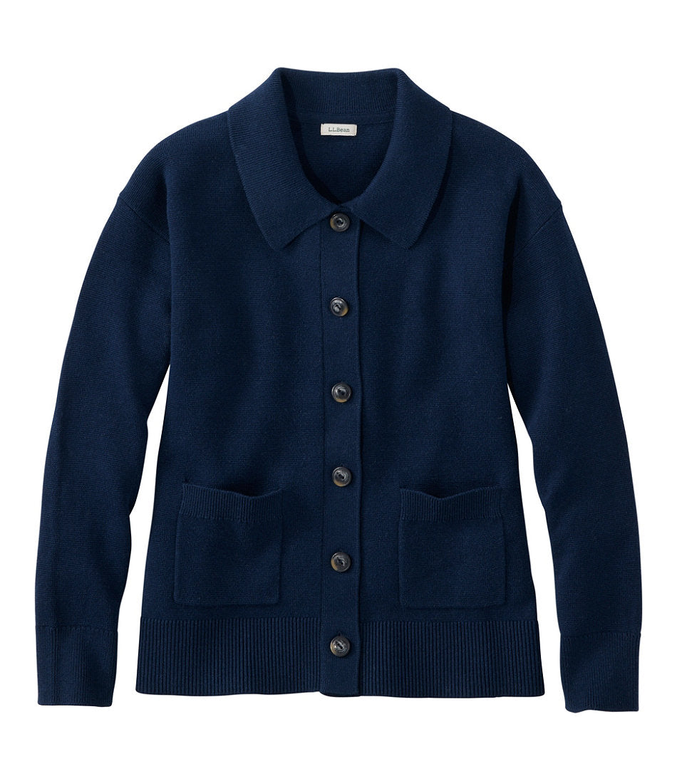 Women's Wicked Soft Cotton/Cashmere Cardigan | L.L.Bean online
