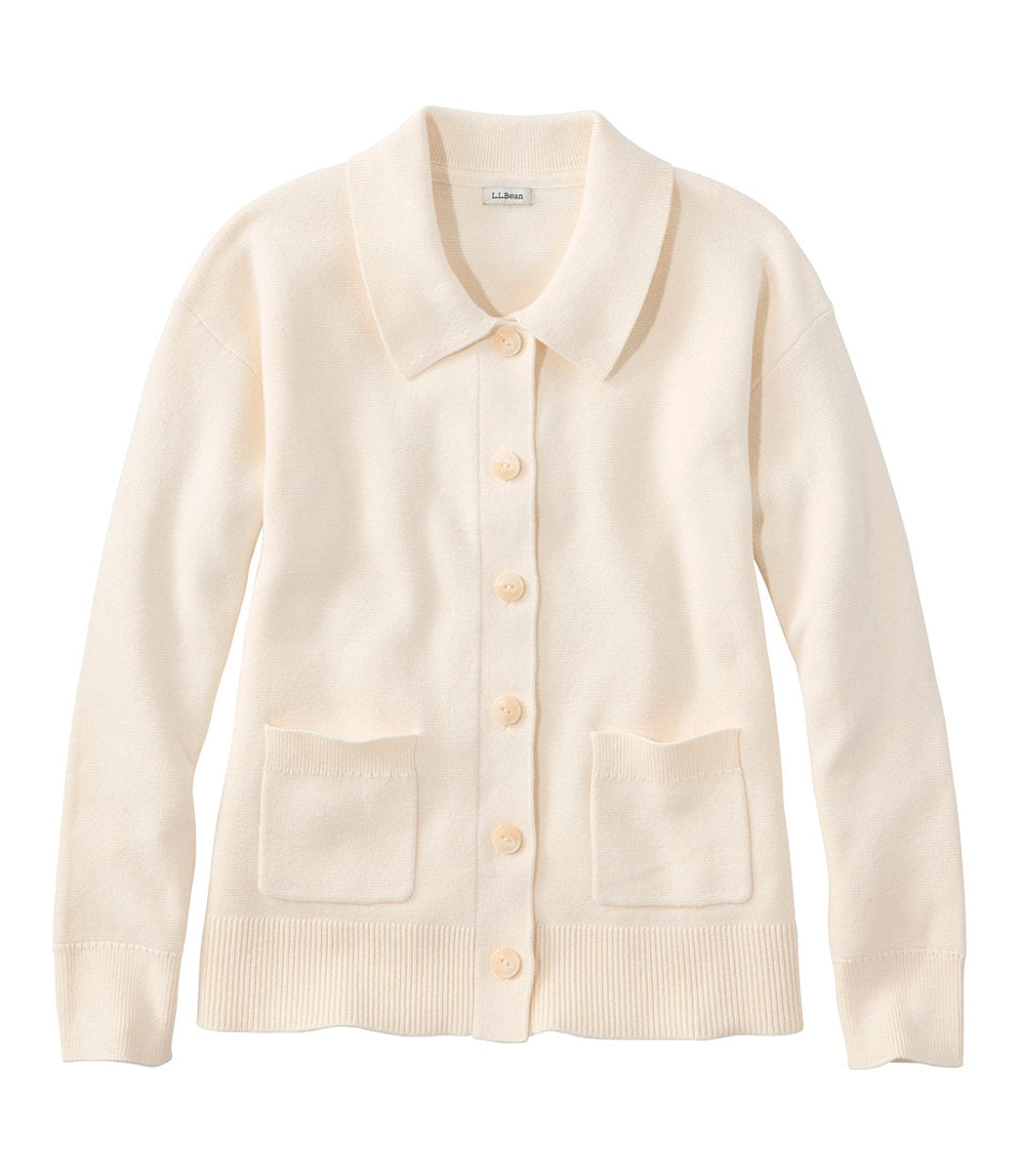 Women's Wicked Soft Cotton/Cashmere Cardigan | L.L.Bean online