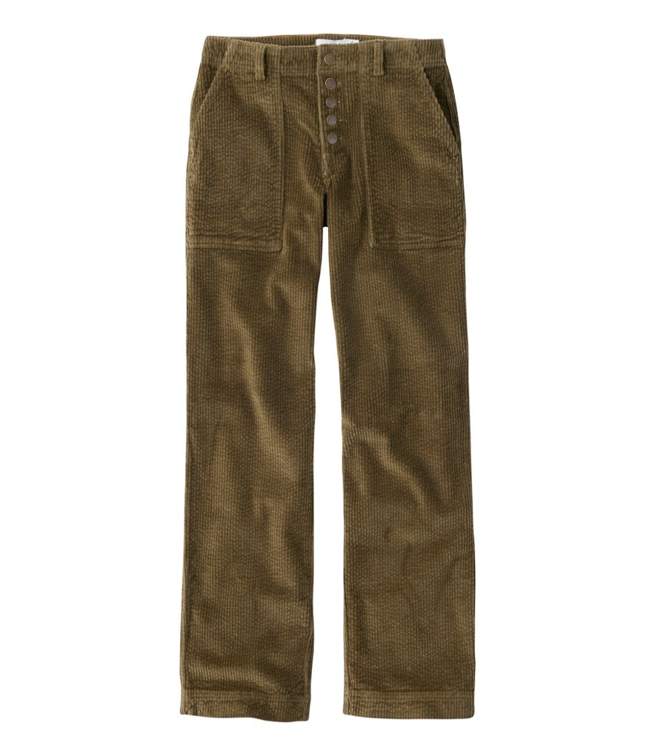 Women's Signature Utility Corduroy Pants, Mid-Rise Straight-Leg | L.L.Bean discount
