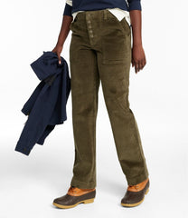 Women's Signature Utility Corduroy Pants, Mid-Rise Straight-Leg | L.L.Bean discount