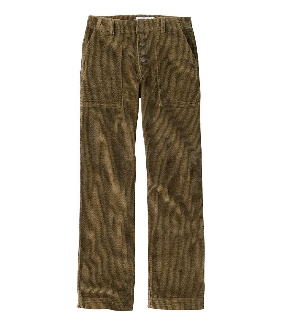 Women's Signature Utility Corduroy Pants, Mid-Rise Straight-Leg | L.L.Bean discount