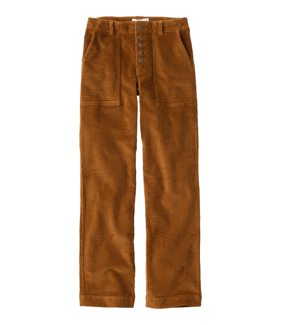 Women's Signature Utility Corduroy Pants, Mid-Rise Straight-Leg | L.L.Bean discount