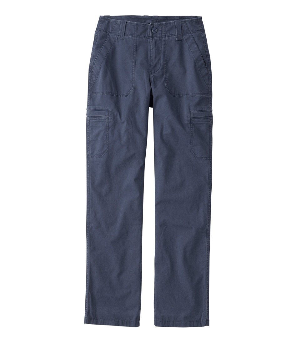 Women's 207 Vintage Cotton Canvas Pants, Mid-Rise Straight-Leg Cargo Lined | L.L.Bean outlet