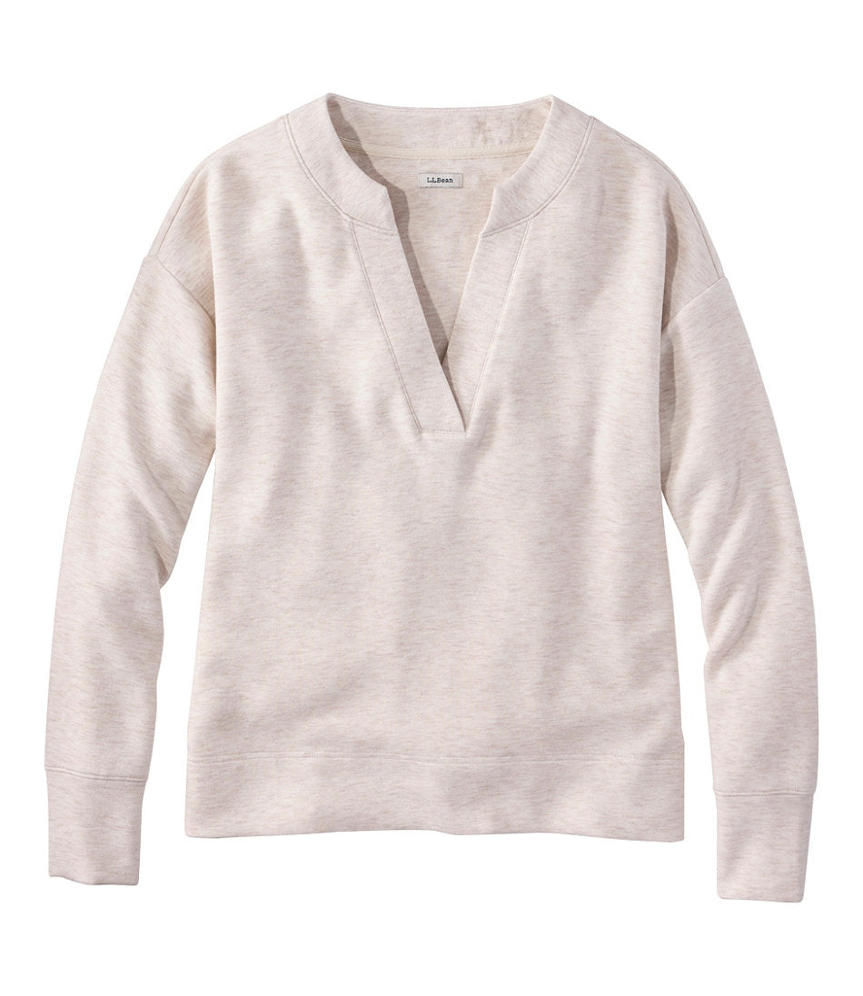 Women's L.L.Bean CloudSoft Splitneck Pullover | L.L.Bean for sale