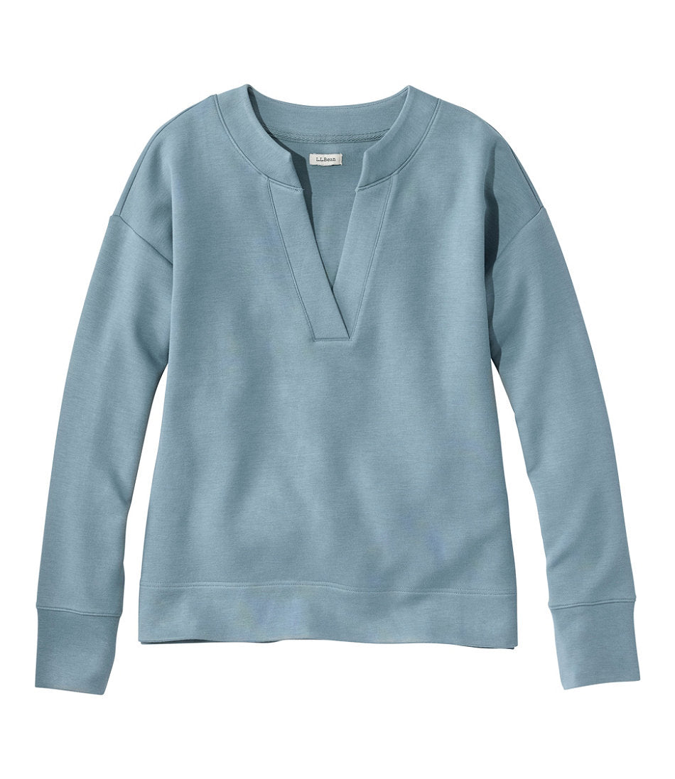 Women's L.L.Bean CloudSoft Splitneck Pullover | L.L.Bean for sale