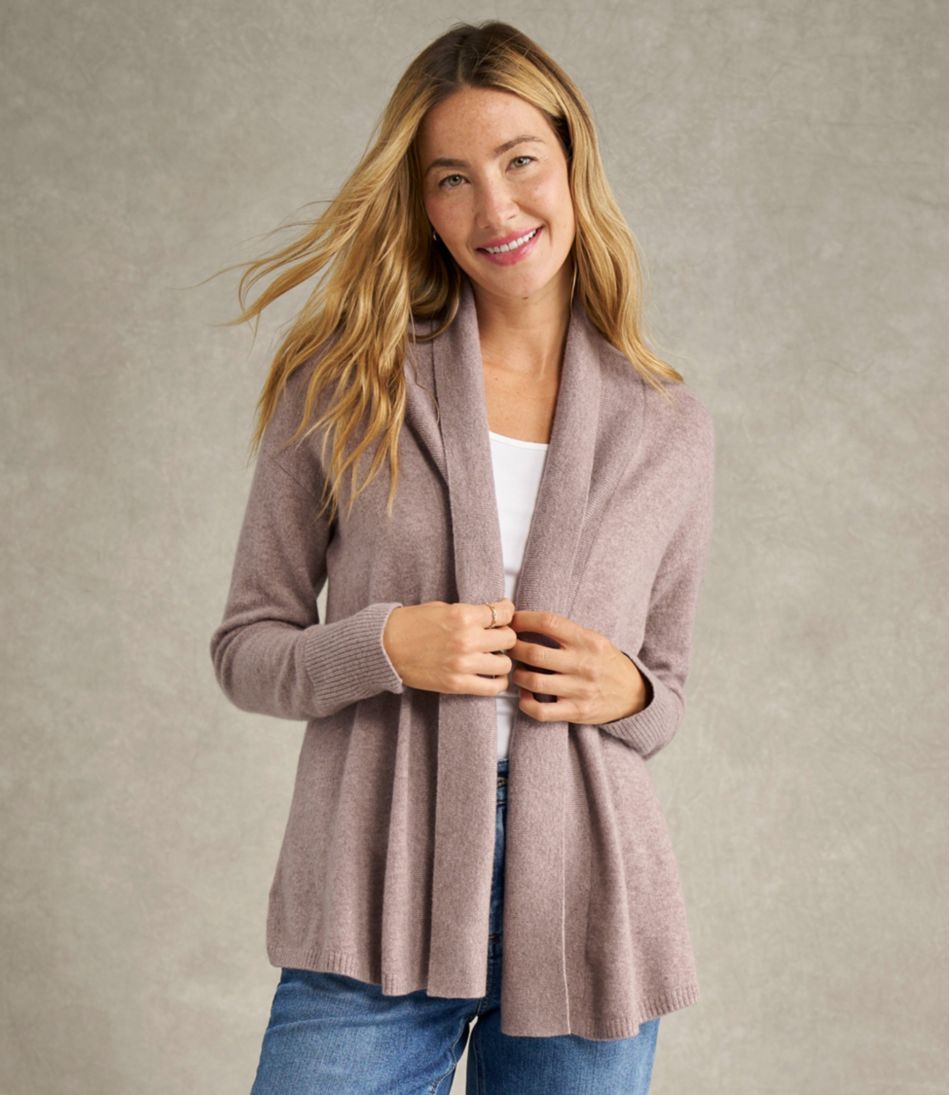 Women's Classic Cashmere Sweater, Relaxed Cardigan | L.L.Bean online