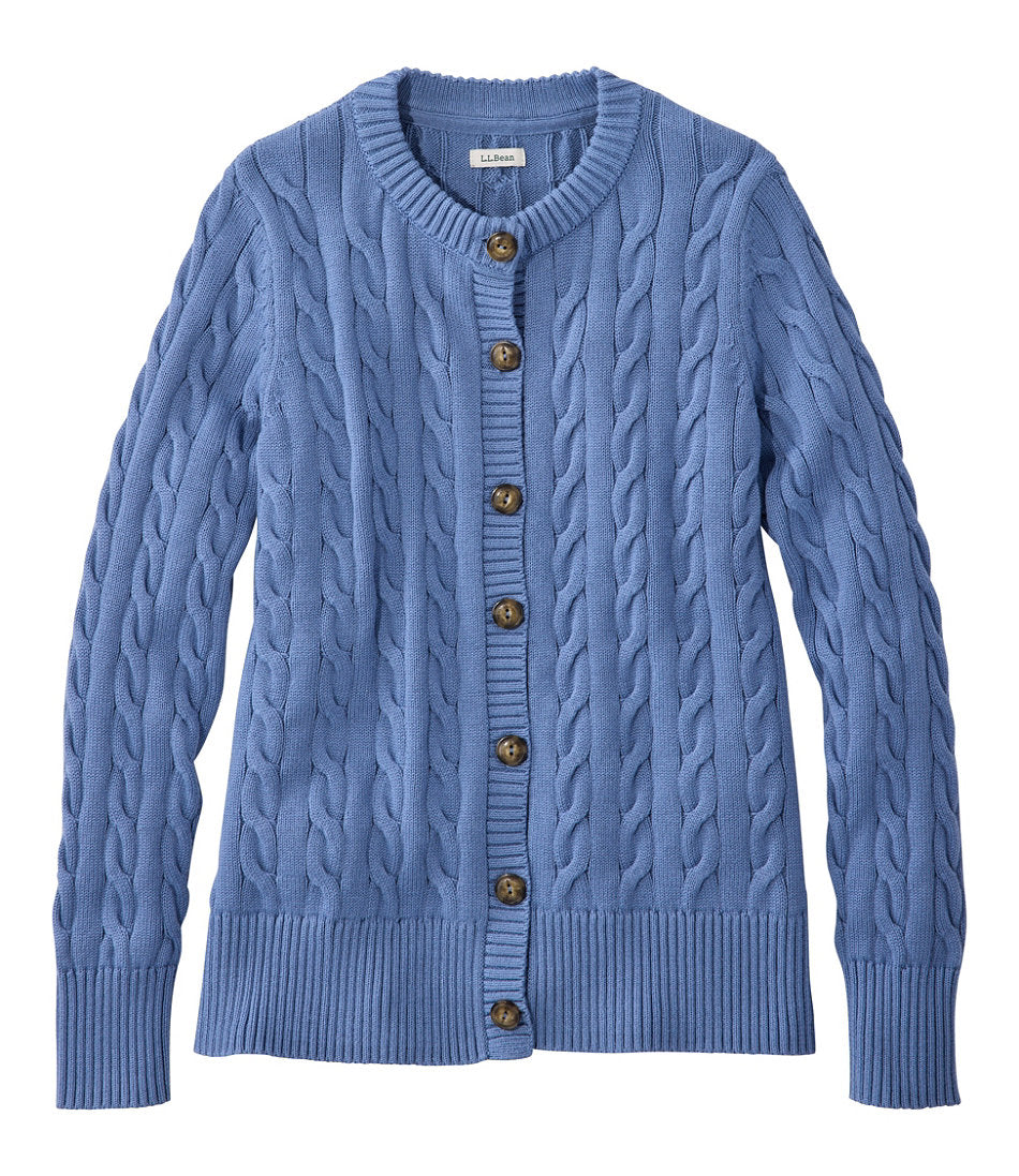 Women's The Original Double L® Sweater, Cable Cardigan | L.L.Bean online