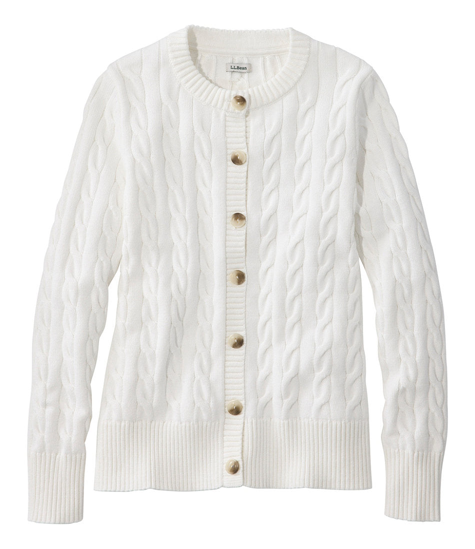 Women's The Original Double L® Sweater, Cable Cardigan | L.L.Bean online