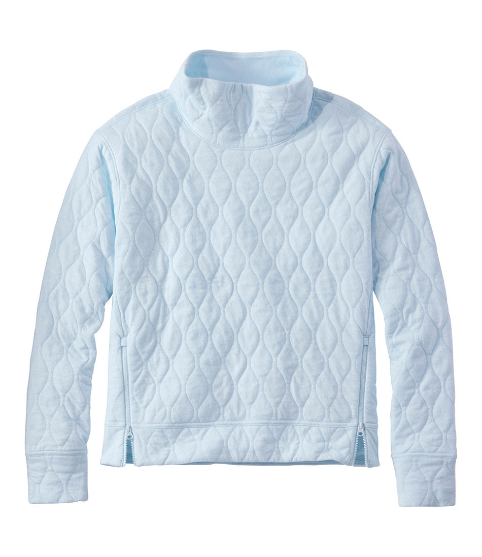 Women's VentureSoft Quilted Funnelneck Pullover | L.L.Bean for sale