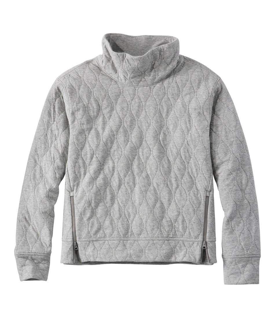Women's VentureSoft Quilted Funnelneck Pullover | L.L.Bean for sale