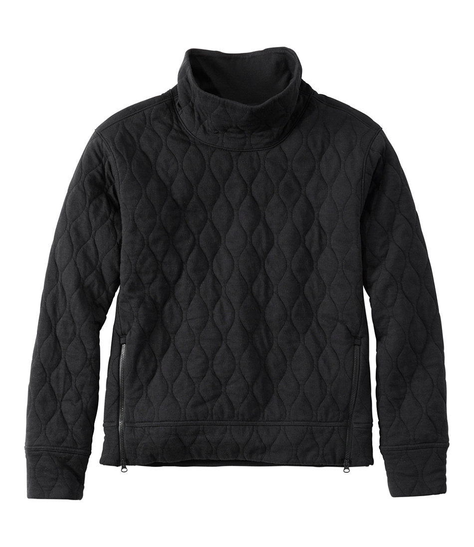 Women's VentureSoft Quilted Funnelneck Pullover | L.L.Bean for sale