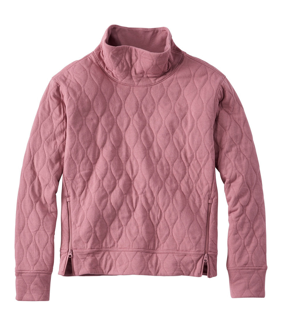 Women's VentureSoft Quilted Funnelneck Pullover | L.L.Bean for sale