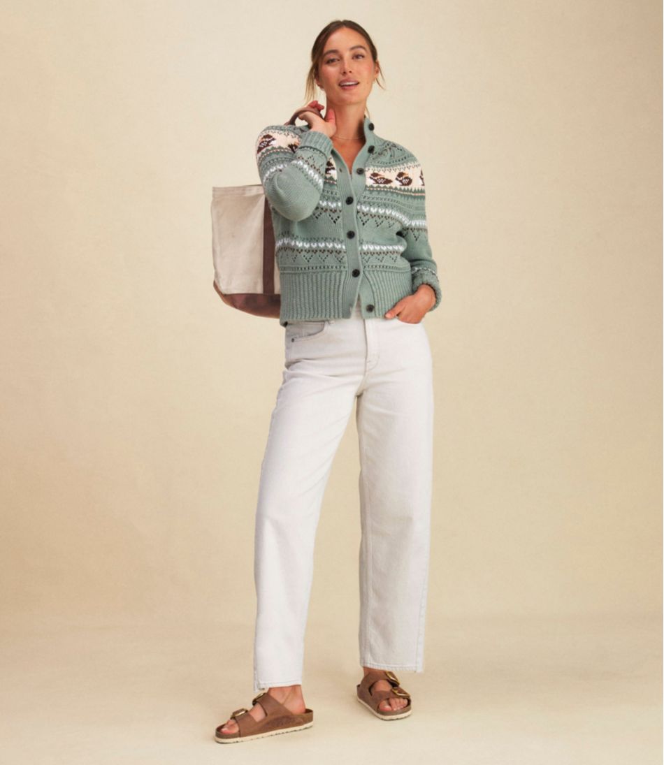 Women's Signature 1912 Premium Jeans, High-Rise Barrel Ankle | L.L.Bean outlet