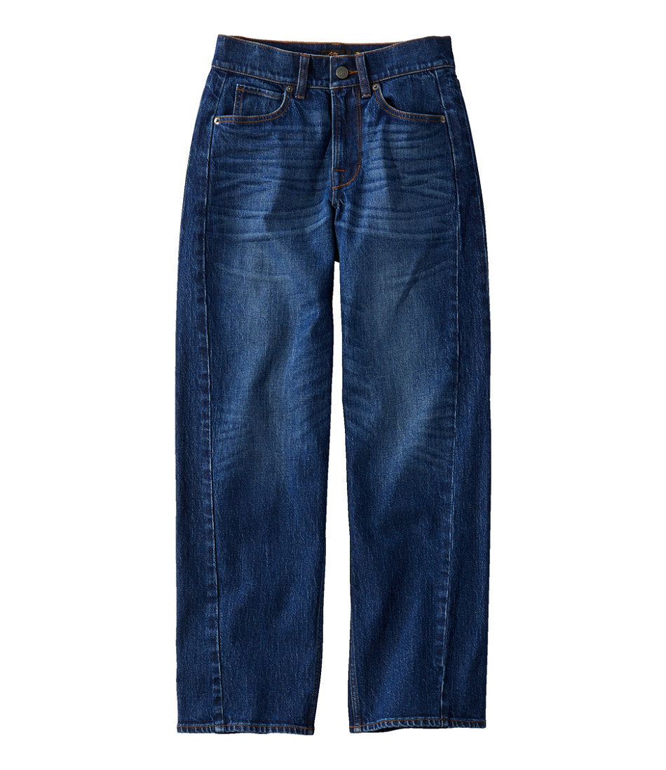 Women's Signature 1912 Premium Jeans, High-Rise Barrel Ankle | L.L.Bean outlet