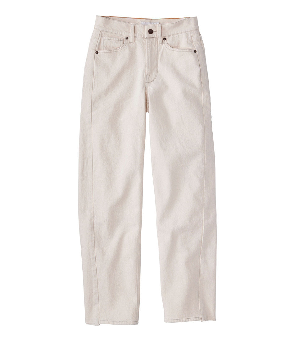Women's Signature 1912 Premium Jeans, High-Rise Barrel Ankle | L.L.Bean outlet