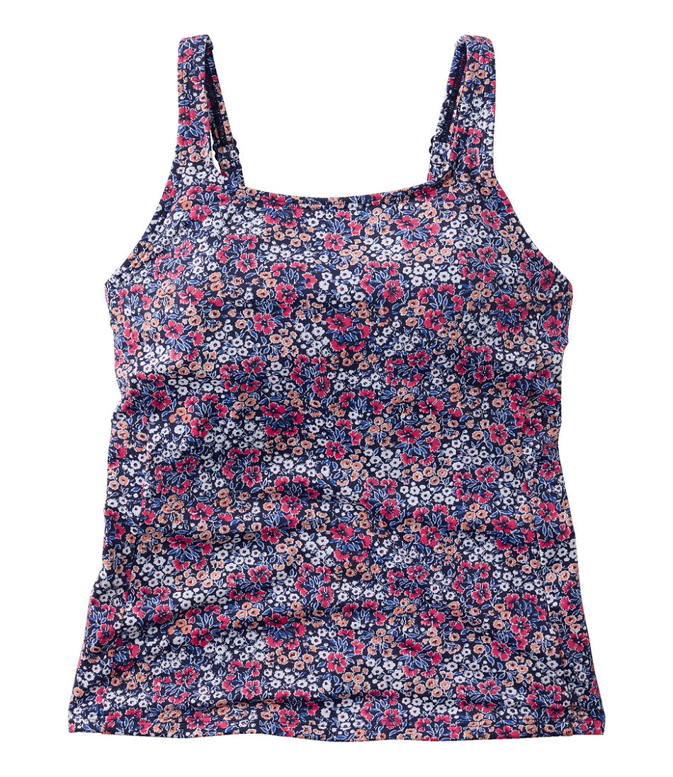 Women's L.L.Bean Coastal Essential Scoop Tankini Top, Print | L.L.Bean for sale