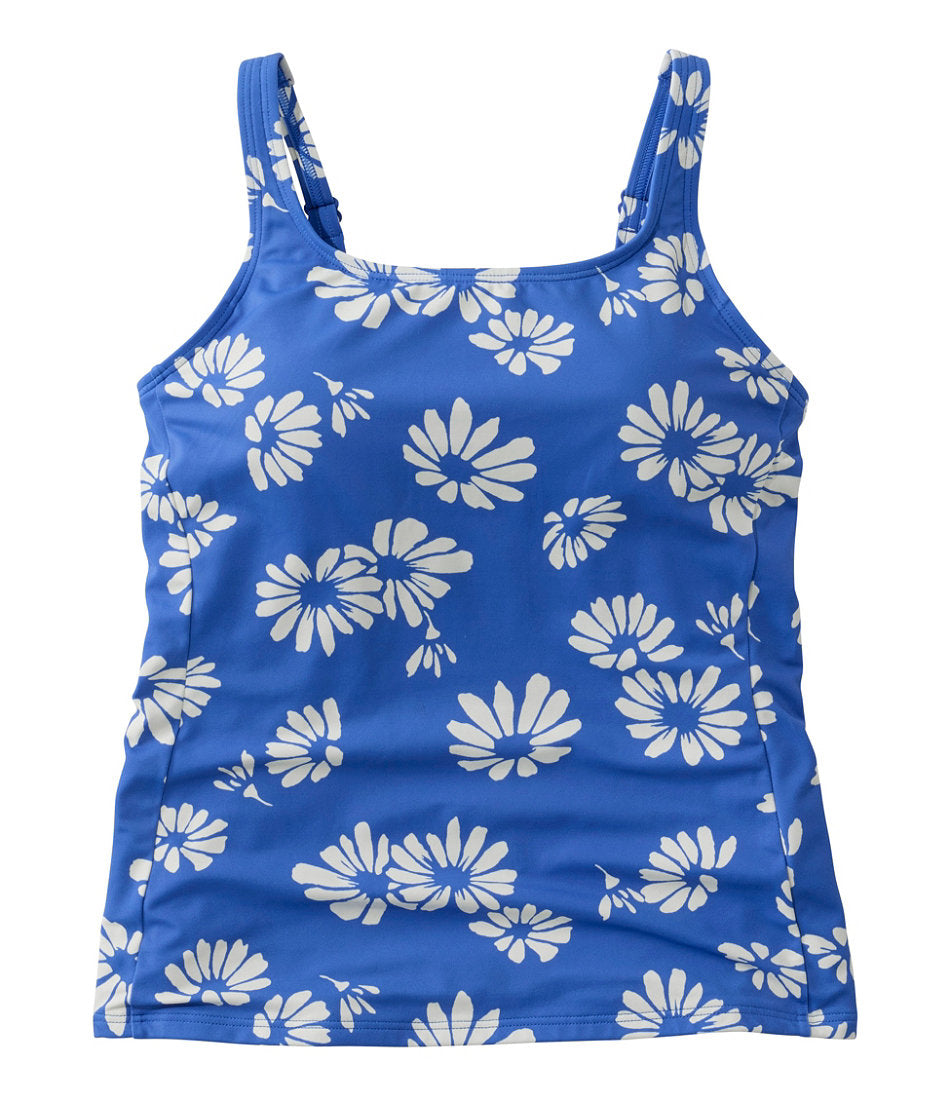 Women's L.L.Bean Coastal Essential Scoop Tankini Top, Print | L.L.Bean for sale