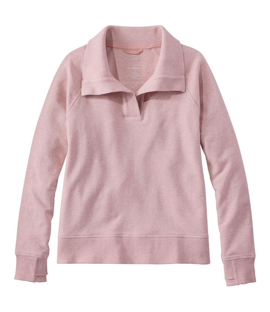 Women's Bean's Cozy Splitneck Pullover Sweatshirt | L.L.Bean for sale