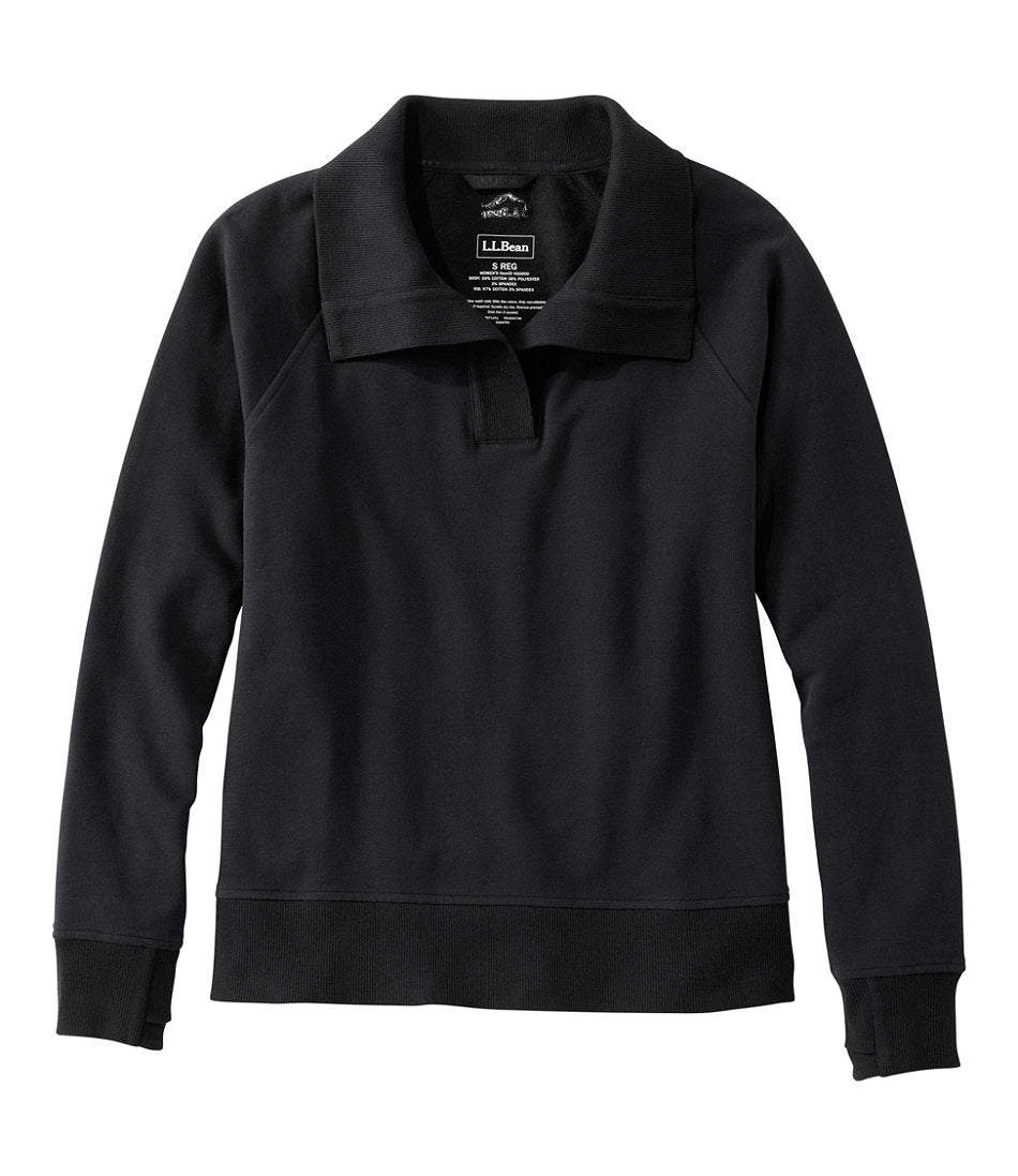 Women's Bean's Cozy Splitneck Pullover Sweatshirt | L.L.Bean for sale