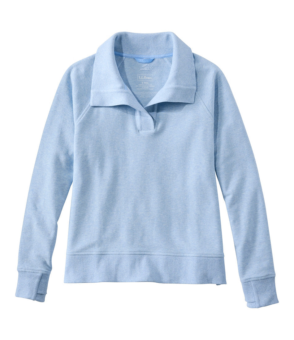 Women's Bean's Cozy Splitneck Pullover Sweatshirt | L.L.Bean for sale