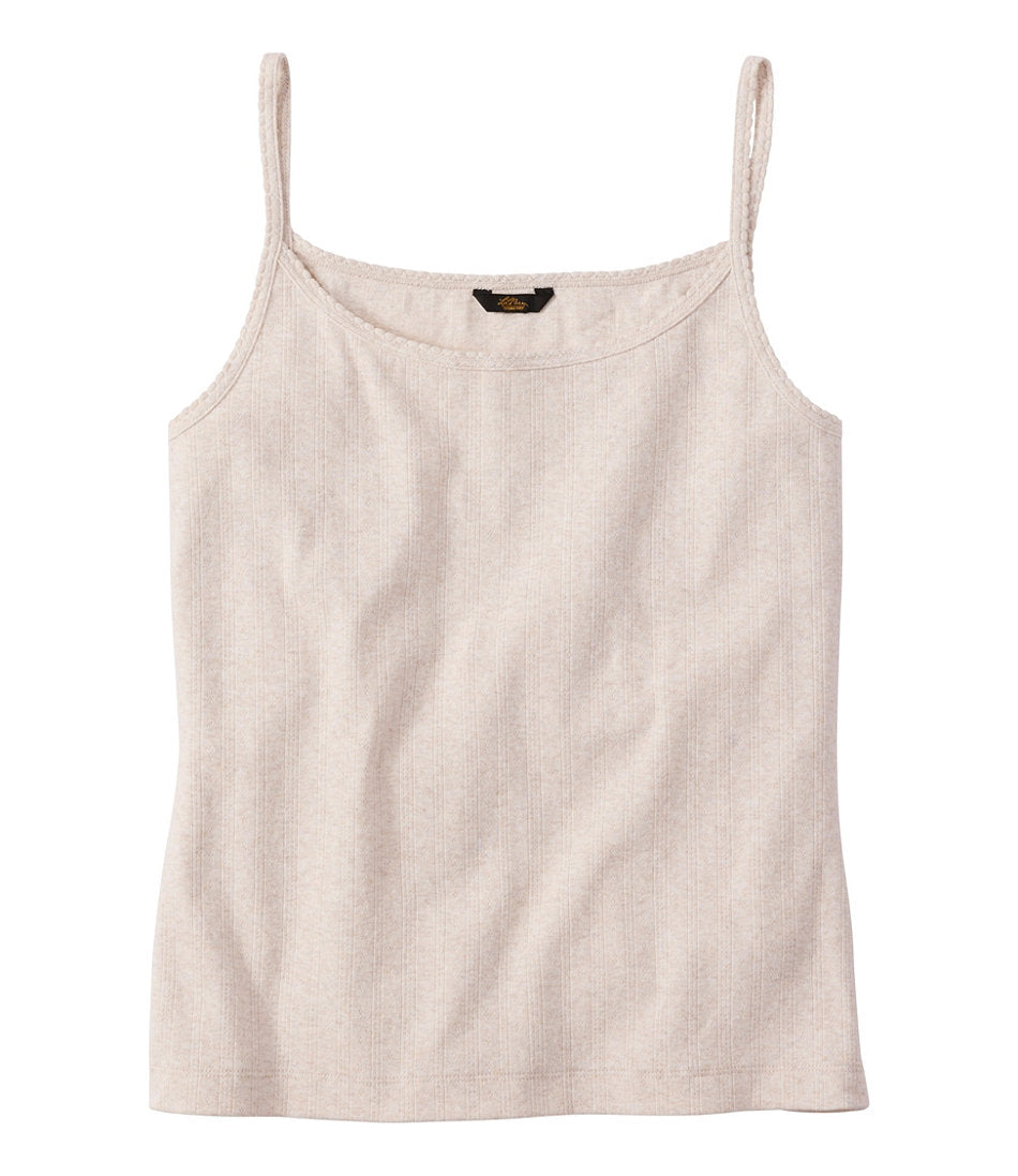 Women's Signature Premium Essential Pointelle Cami | L.L.Bean discount