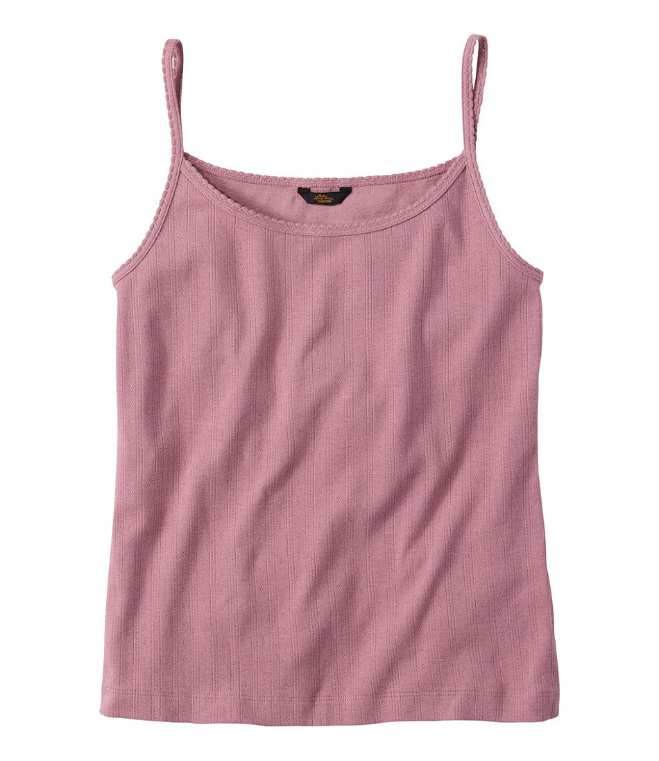 Women's Signature Premium Essential Pointelle Cami | L.L.Bean discount