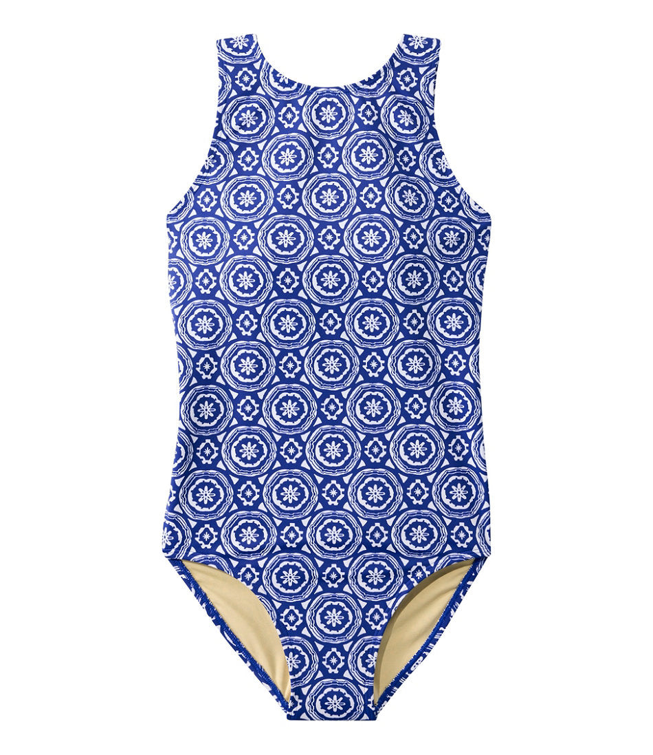 Women's BeanSport Highneck Tanksuit, Print | L.L.Bean on sale