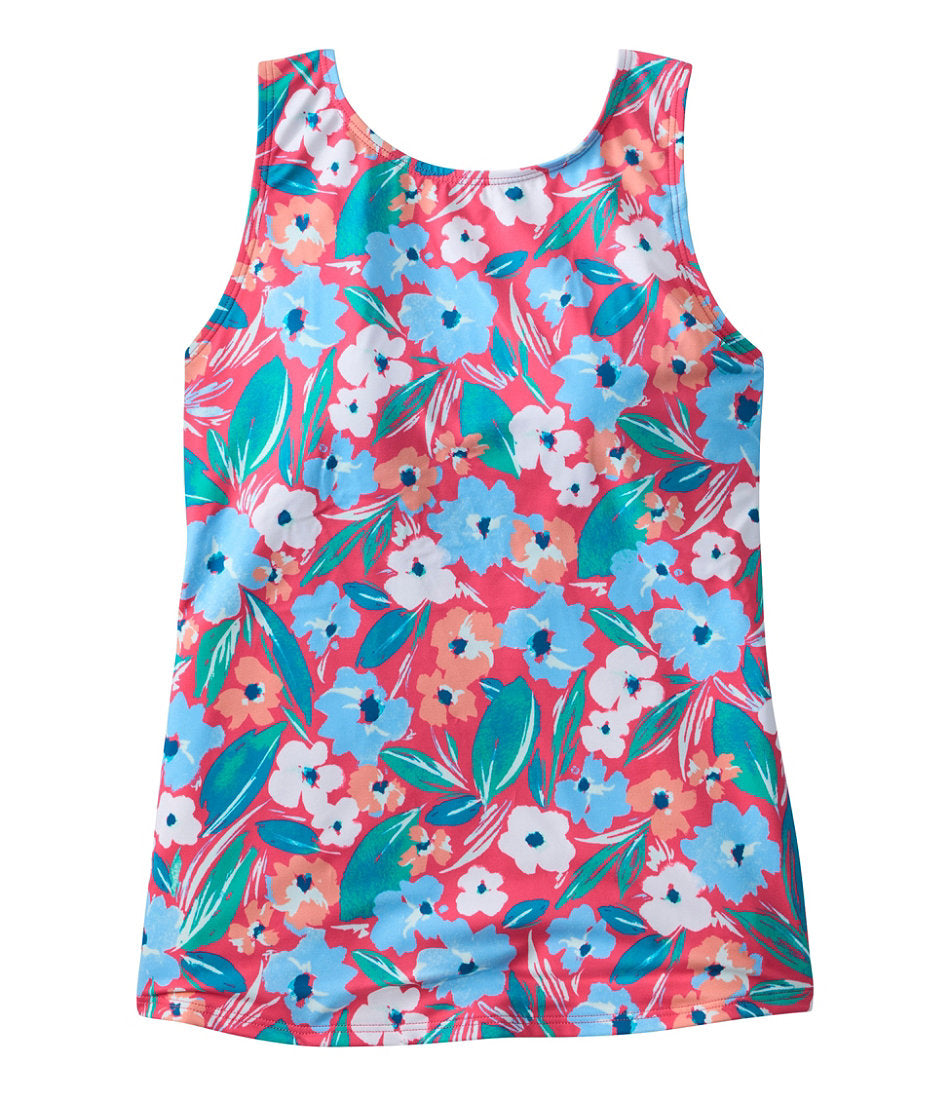 Women's BeanSport Highneck Tankini Top, Print | L.L.Bean outlet