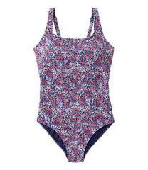 Women's L.L.Bean Coastal Essential Scoop Tanksuit, Print | L.L.Bean sale