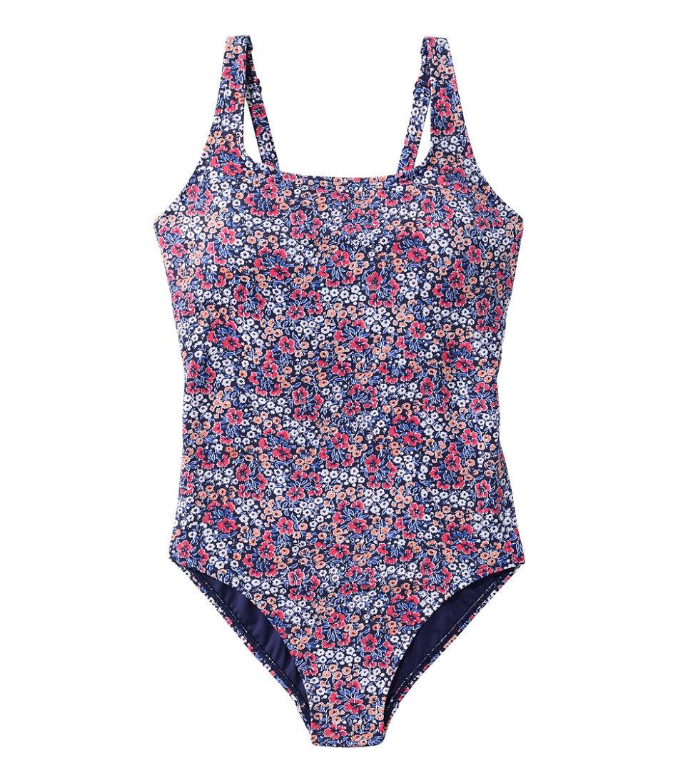 Women's L.L.Bean Coastal Essential Scoop Tanksuit, Print | L.L.Bean sale