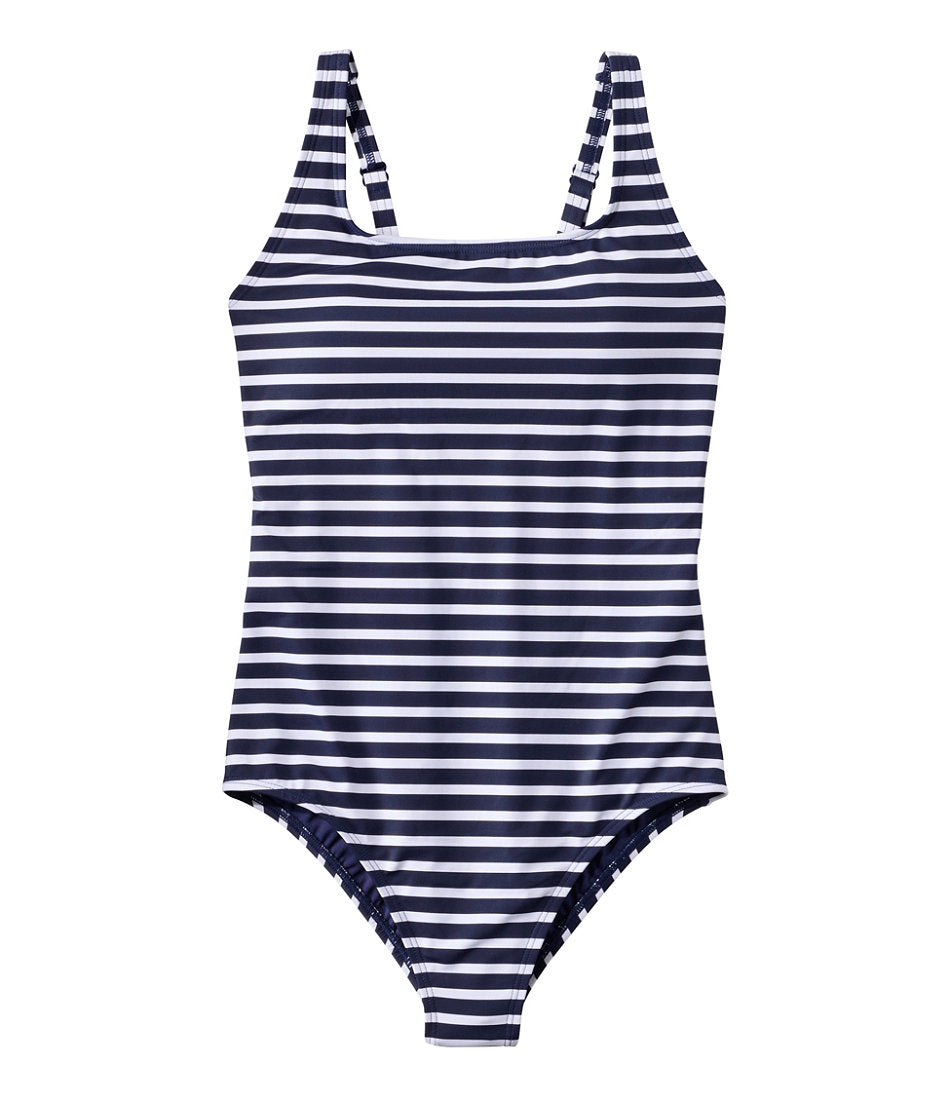 Women's L.L.Bean Coastal Essential Scoop Tanksuit, Print | L.L.Bean sale