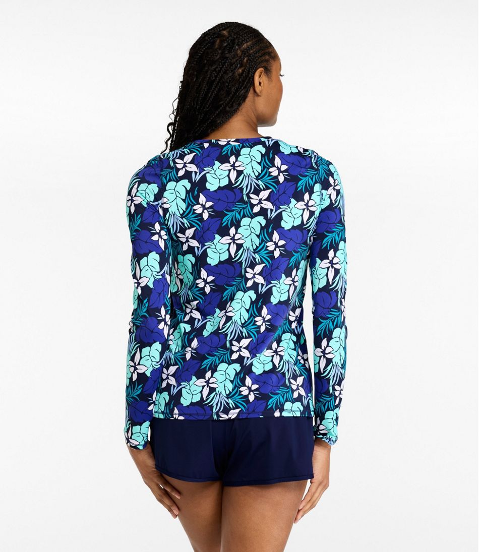 Women's SunSmart UPF 50+ SunShirt, Long-Sleeve Print | L.L.Bean on sale