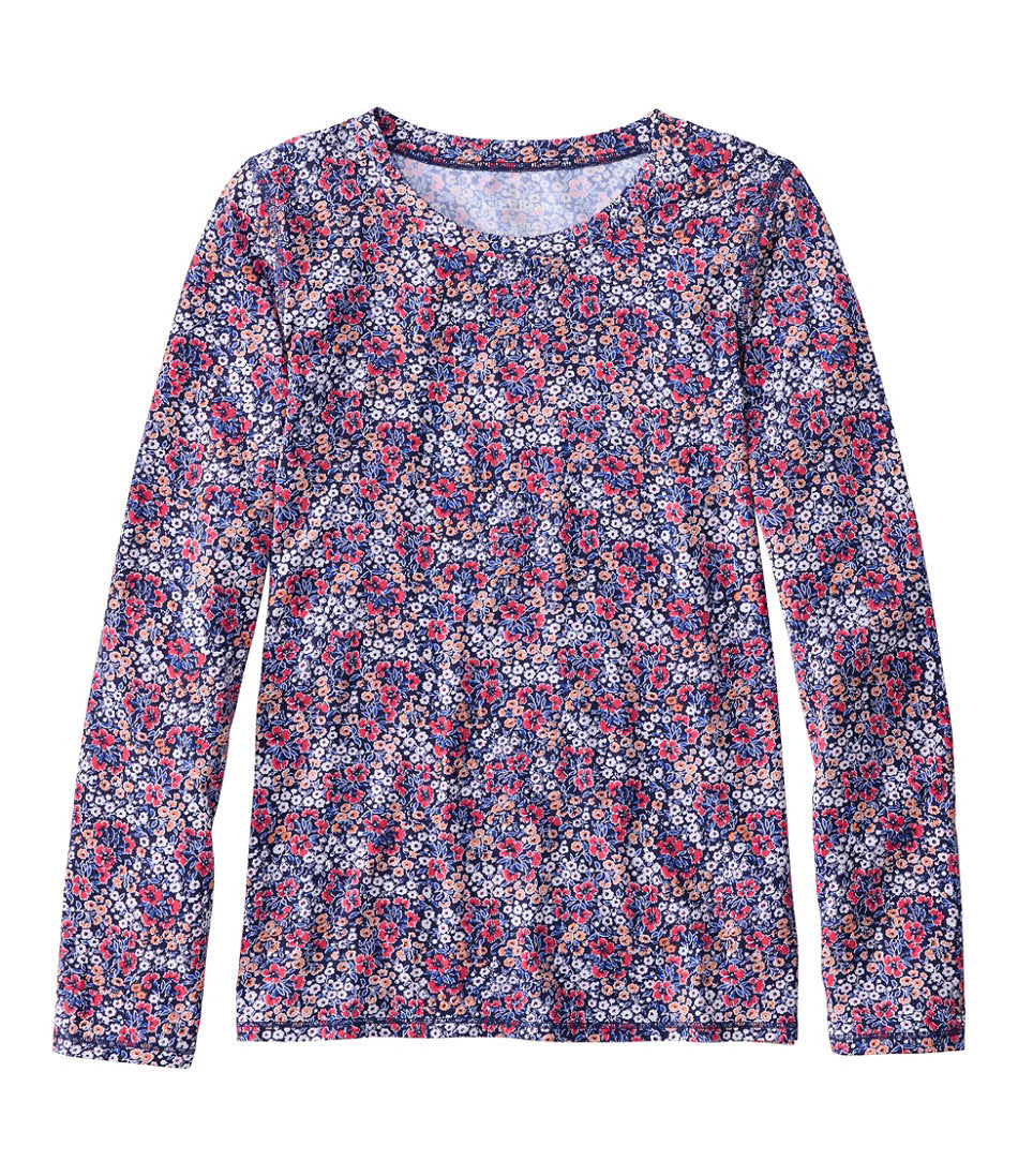 Women's SunSmart UPF 50+ SunShirt, Long-Sleeve Print | L.L.Bean on sale