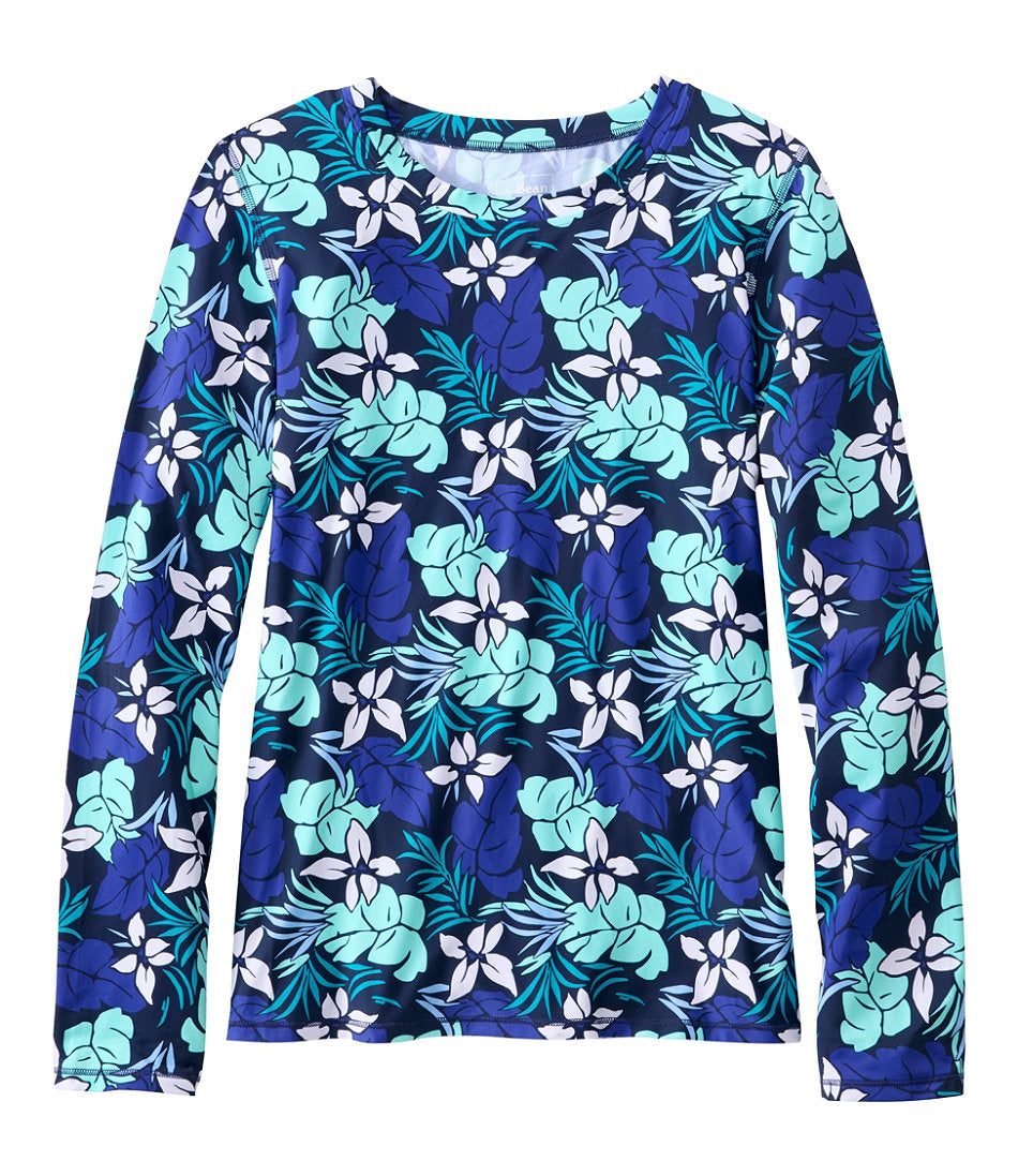 Women's SunSmart UPF 50+ SunShirt, Long-Sleeve Print | L.L.Bean on sale