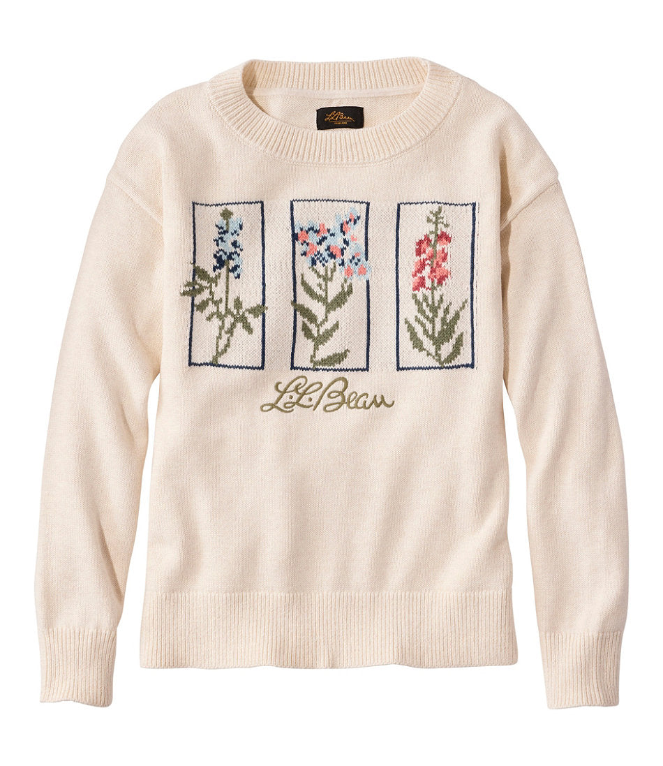 Women's Signature Original Cotton Sweater, Crewneck | L.L.Bean discount