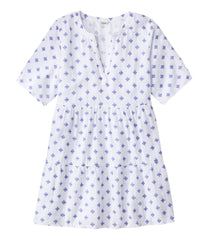 Women's Cloud Gauze Cover-Up, Tiered Dress Print | L.L.Bean online