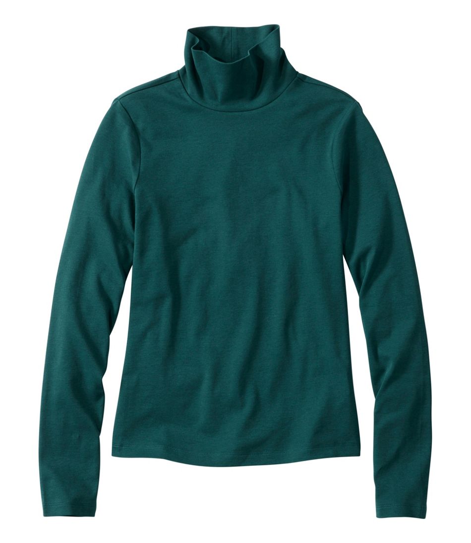 Women's Signature Lightweight Cotton Turtleneck | L.L.Bean near me