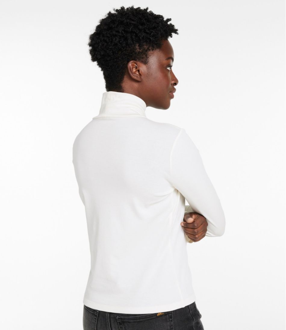 Women's Signature Lightweight Cotton Turtleneck | L.L.Bean near me