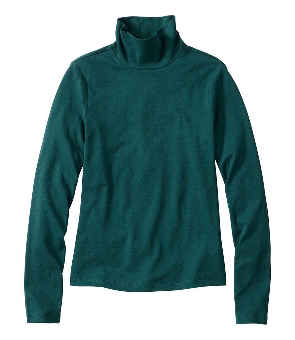 Women's Signature Lightweight Cotton Turtleneck | L.L.Bean near me