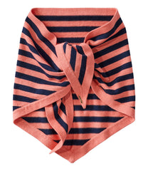 Women's Cotton/Cashmere Knit Triangle Scarf, Striped | L.L.Bean on sale