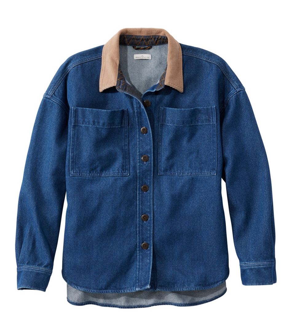 Women's Signature Denim Shirt Jac | L.L.Bean for sale