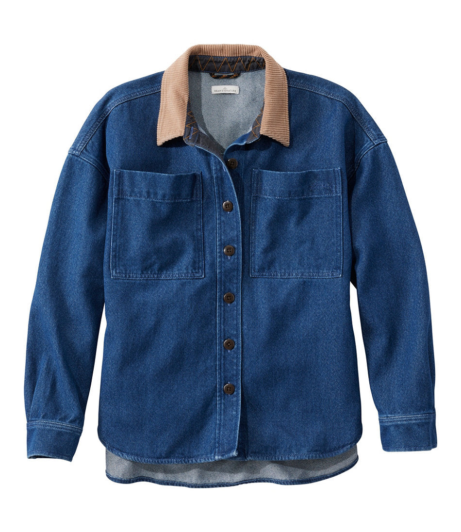 Women's Signature Denim Shirt Jac | L.L.Bean for sale