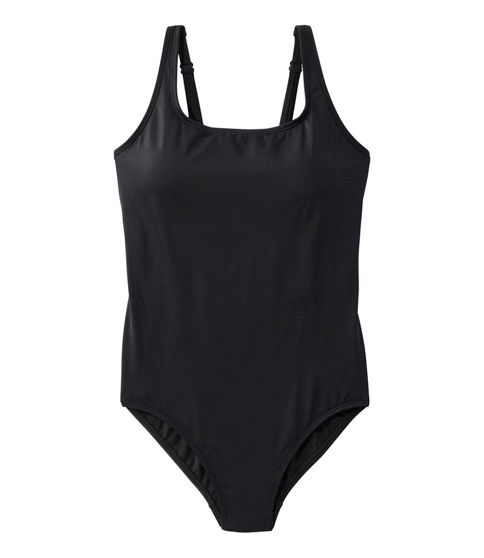 Women's L.L.Bean Coastal Essential Swimwear, Scoop Tanksuit | L.L.Bean on sale