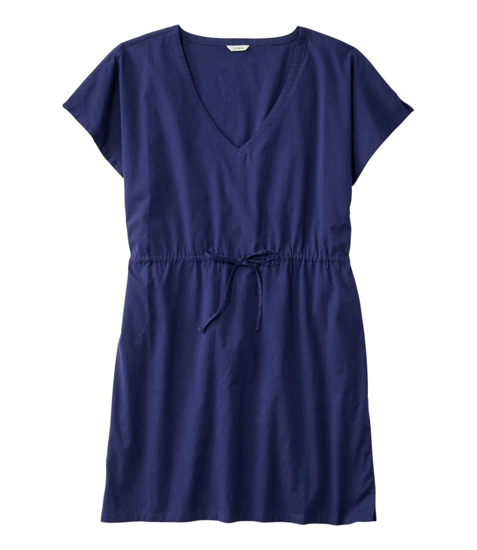 Women's L.L.Bean Coastal Cotton Cover-Up Caftan | L.L.Bean for sale