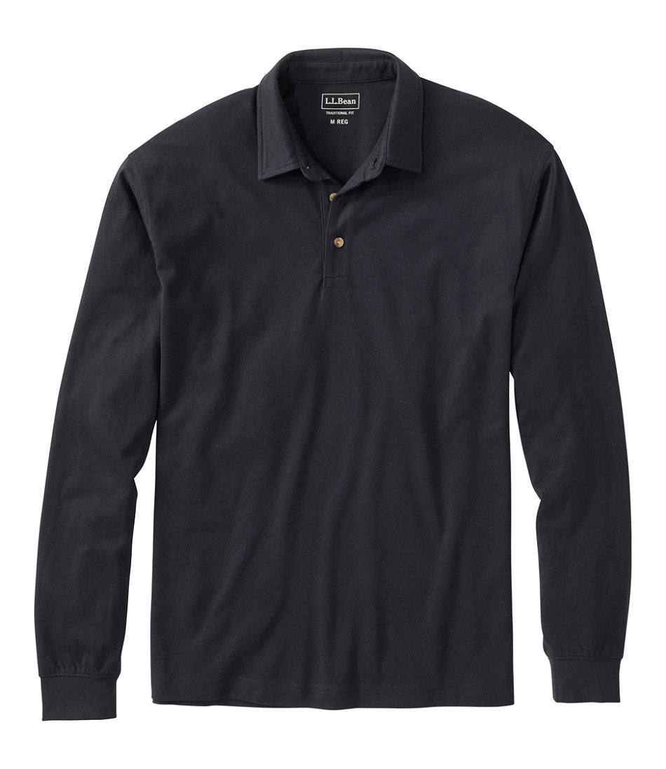 Men's Carefree Unshrinkable Polo, Long-Sleeve, Without Pocket | L.L.Bean near me