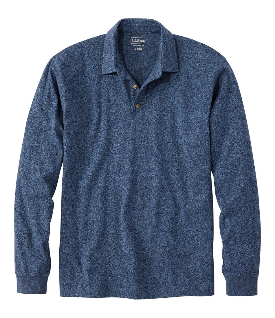 Men's Carefree Unshrinkable Polo, Long-Sleeve, Without Pocket | L.L.Bean near me