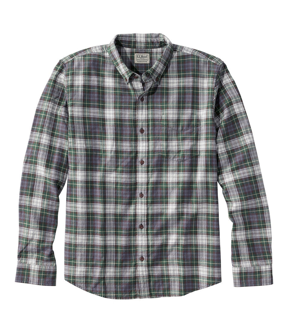 Men's Sunwashed Twill Shirt, Slightly Fitted Untucked Fit | L.L.Bean discount