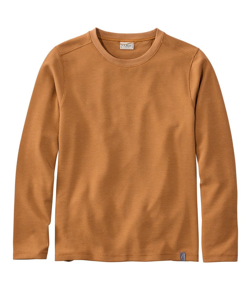 Men's Mountainside Micro Waffle Crew | L.L.Bean discount